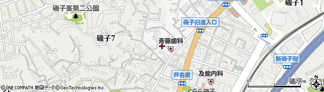 神奈川県横浜市磯子区久木町24周辺の地図