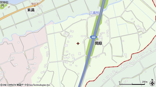 〒297-0113 千葉県長生郡長南町関原の地図