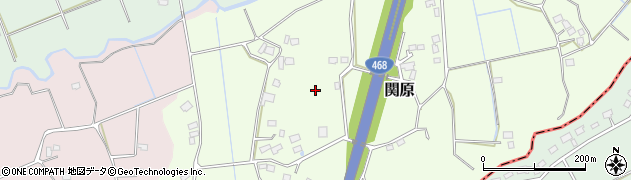 千葉県長南町（長生郡）関原周辺の地図