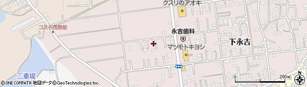 千葉県茂原市下永吉164周辺の地図