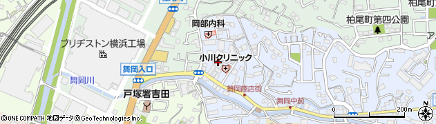 神奈川県横浜市戸塚区舞岡町29-70周辺の地図