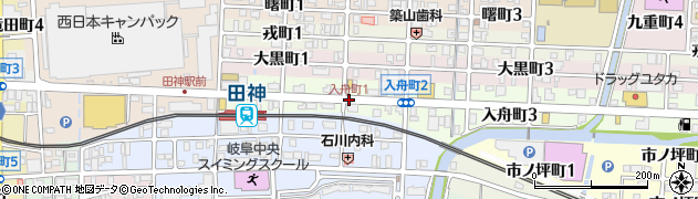 入舟町1周辺の地図