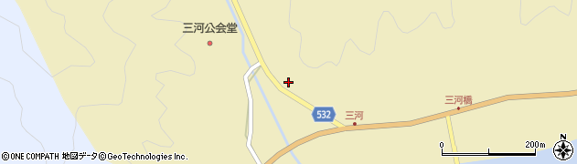 京都府福知山市大江町三河422周辺の地図