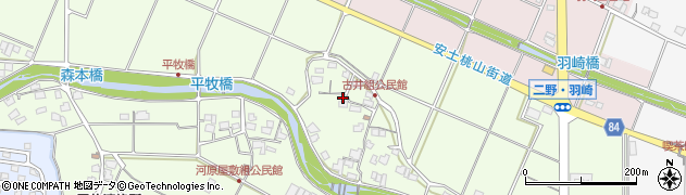 岐阜県可児市二野1711周辺の地図