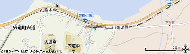 島根県松江市宍道町宍道13周辺の地図