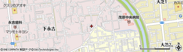 千葉県茂原市下永吉744周辺の地図