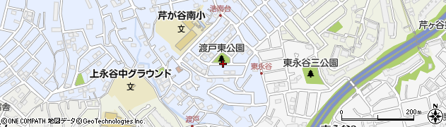 渡戸東公園周辺の地図