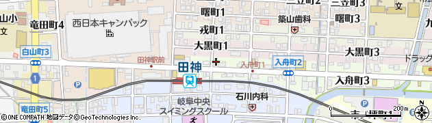 ＣＴＭ株式会社　岐阜営業所周辺の地図