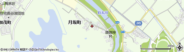 島根県安来市月坂町484周辺の地図