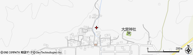 鳥取県三朝町（東伯郡）大瀬周辺の地図