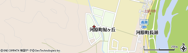 鳥取県鳥取市河原町鮎ヶ丘周辺の地図