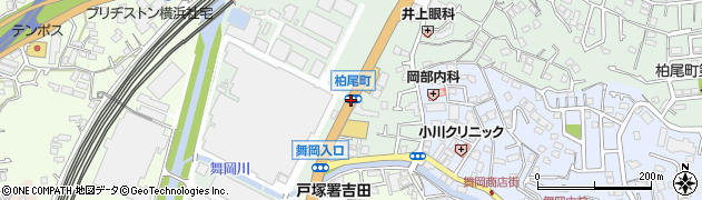 柏尾町周辺の地図
