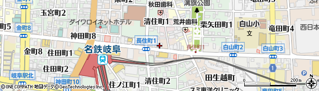 風来坊 新岐阜店周辺の地図