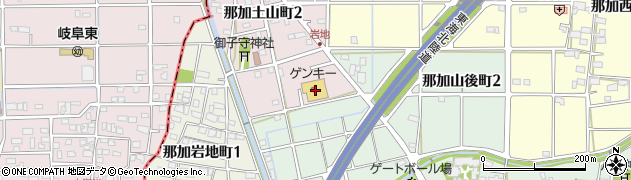 ゲンキー株式会社　土山店周辺の地図
