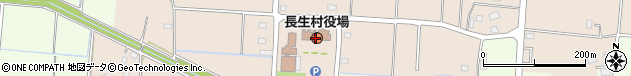 千葉県長生郡長生村周辺の地図