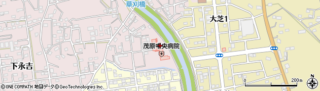 千葉県茂原市下永吉552周辺の地図
