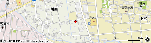 岐阜県安八郡神戸町川西101周辺の地図