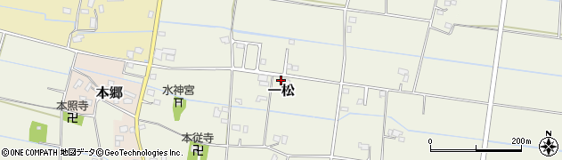 千葉県長生郡長生村一松2315周辺の地図