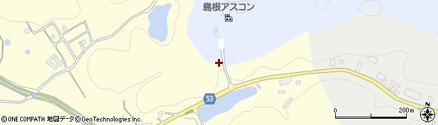 島根県松江市八雲町東岩坂965周辺の地図