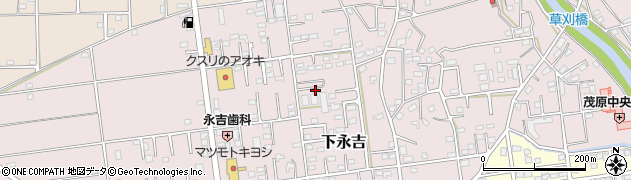 千葉県茂原市下永吉588周辺の地図