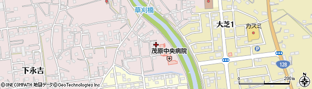 千葉県茂原市下永吉561-21周辺の地図