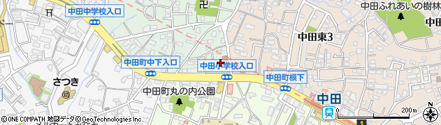 新田歯科医院周辺の地図