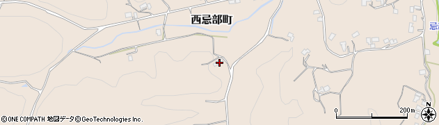 島根県松江市西忌部町1734周辺の地図
