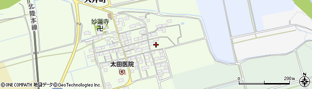 滋賀県長浜市大井町100周辺の地図