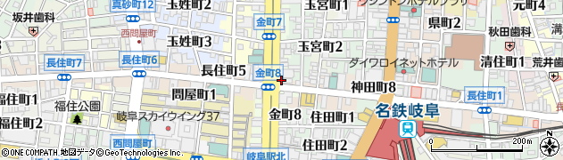 千成寿司 本店周辺の地図