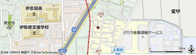 神奈川県厚木市上落合418周辺の地図