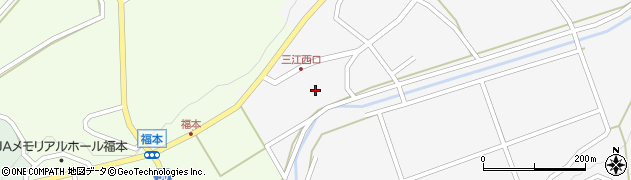 鳥取県倉吉市三江564周辺の地図