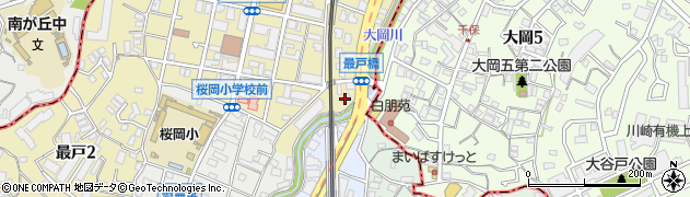 横浜矯正療院周辺の地図