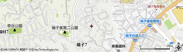 神奈川県横浜市磯子区磯子7丁目18周辺の地図