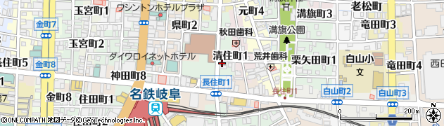 松良 新岐阜店周辺の地図