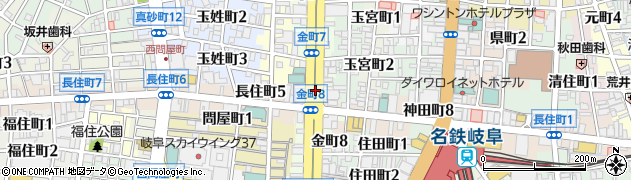 金町7周辺の地図