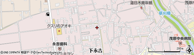 千葉県茂原市下永吉596周辺の地図