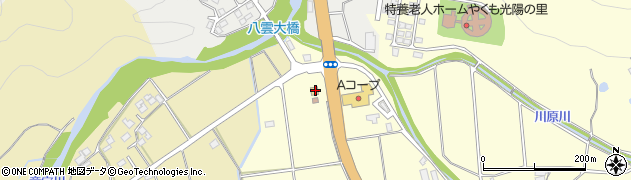 島根県松江市八雲町東岩坂14周辺の地図