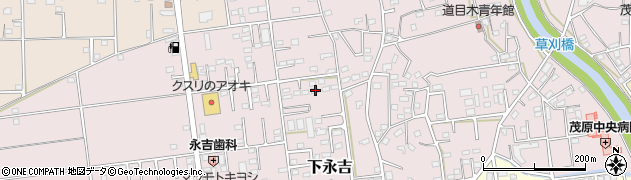 千葉県茂原市下永吉595周辺の地図