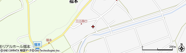 鳥取県倉吉市三江433周辺の地図