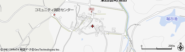 島根県松江市東出雲町須田1164周辺の地図