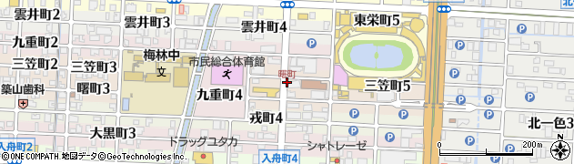 曙町周辺の地図