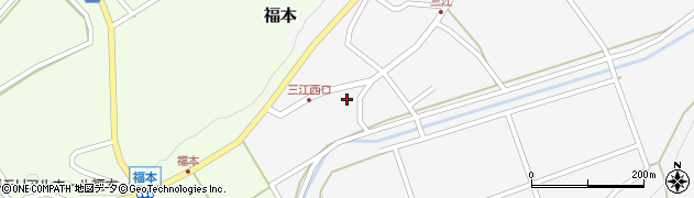 鳥取県倉吉市三江434周辺の地図