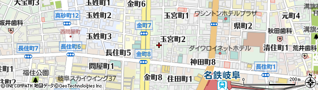 有限会社篠田果実店周辺の地図