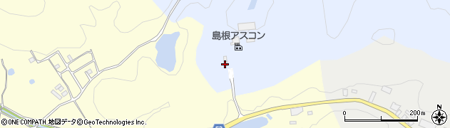 島根アスコン周辺の地図