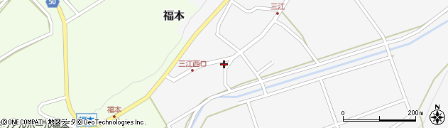 鳥取県倉吉市三江397周辺の地図