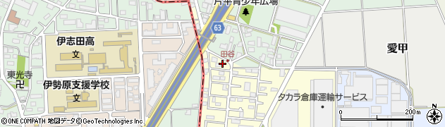 神奈川県厚木市上落合416周辺の地図