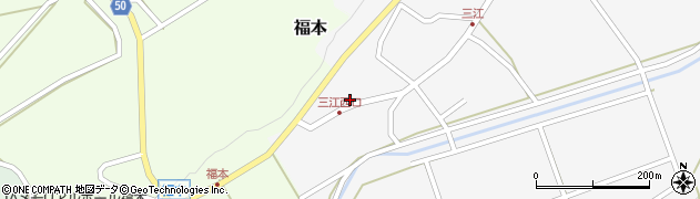 鳥取県倉吉市三江436周辺の地図