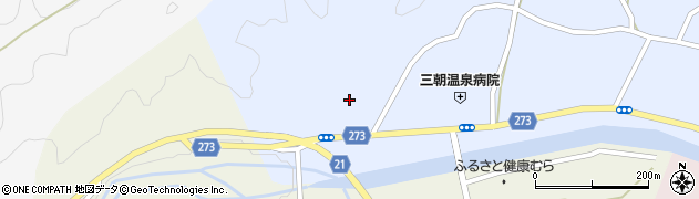 岡山大学　惑星物質研究所周辺の地図