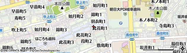 真誠寺周辺の地図