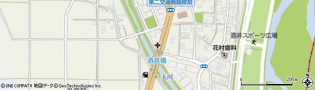 神奈川県厚木市酒井周辺の地図